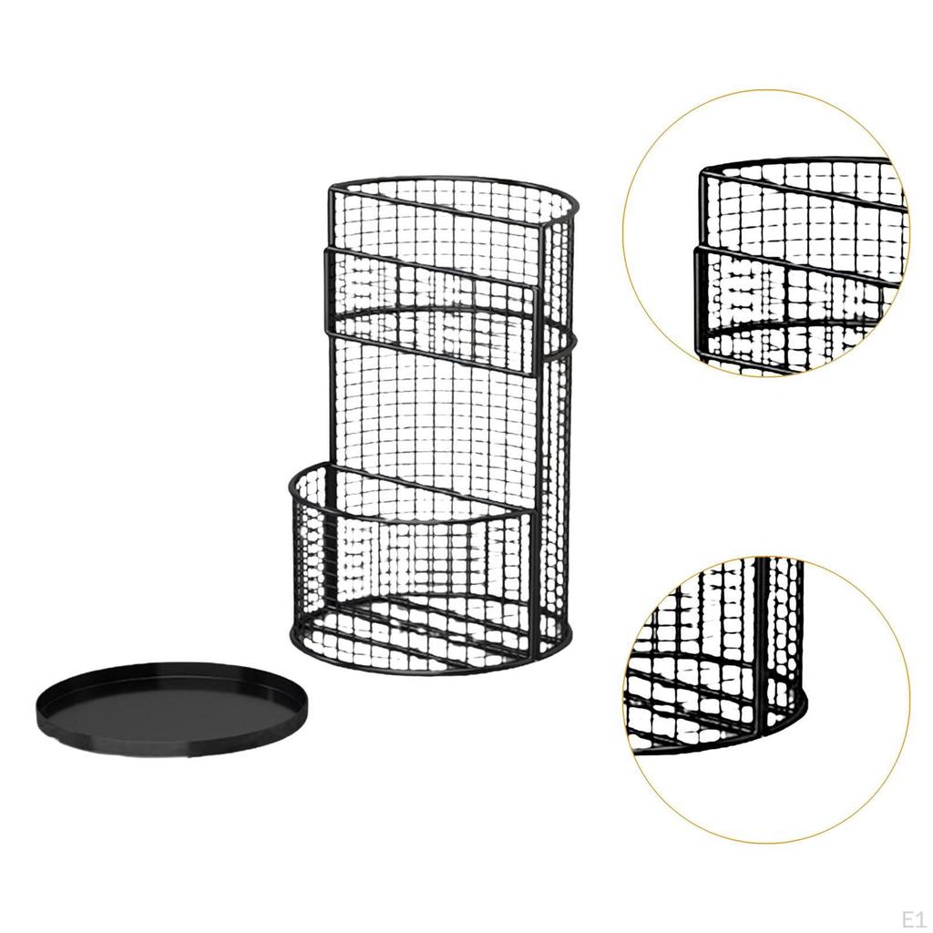 Entryway Umbrella Holder with Removable Tray for Canes And Walking Sticks Storage