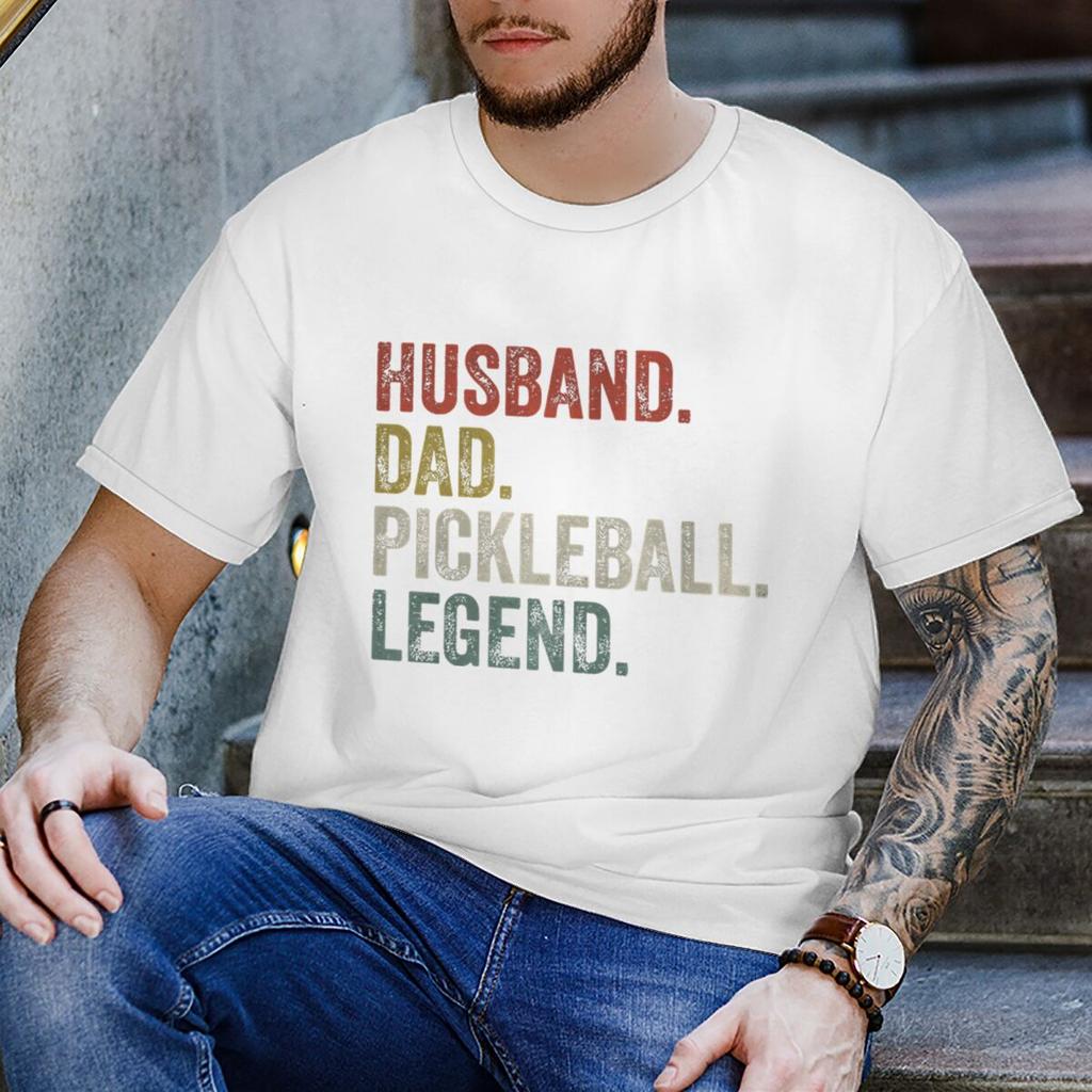 Funny Husband Dad Legend Retro T Shirts Summer Graphic Streetwear Shirt For Dad Short Sleeve Father Day Gifts Tshirt Unisex