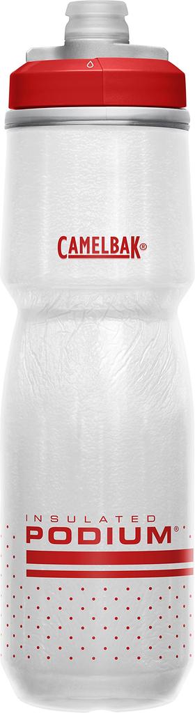 CAMELBAK Podium Chill Fiery Bottle, 710ml, Red/White