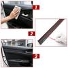 Inner door protection cover, carbon fiber garnish, suitable for the 10th generation Honda Civic. Interior parts, wear-resistant, protective trim,