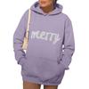 Felpe con cappuccio da donna Felpe moda autunnale Stampate Casual Manica lunga Felpa larga Felpa con cappuccio autunnale