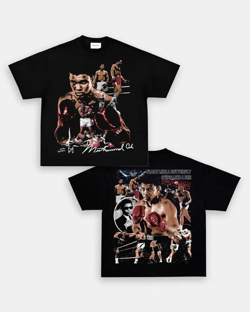 COMBATWEAR ALI TEE, Unisex Boxing Shirt, UFC Graphic Tee T-Shirt L