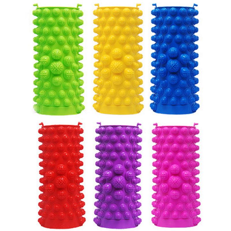 Extra Large Acupressure Foot Massage Mat: Pain Relief Toe Press Bamboo Shoots Design