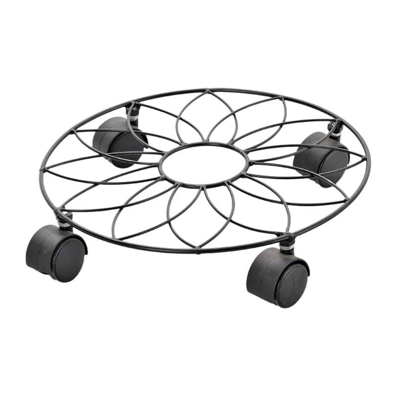 Mobile Flower Pot Holder with Universal Wheels