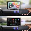 Przenośne samochodowe stereo z podwójną kamerą samochodową, 9-calowym ekranem, podwójnym odbiornikiem multimedialnym Bluetooth do CarPlay z