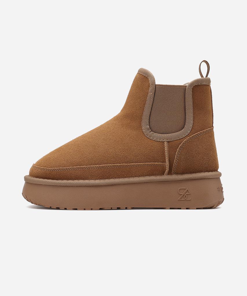 Salt And Chocolate Sac Chelsea Sheepskin Boots 412446018 (4Cm)