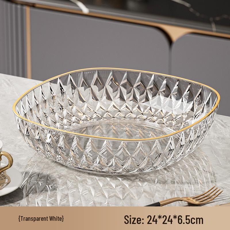 Luxury Fruit and Snack Plate for Living Room or Office Display