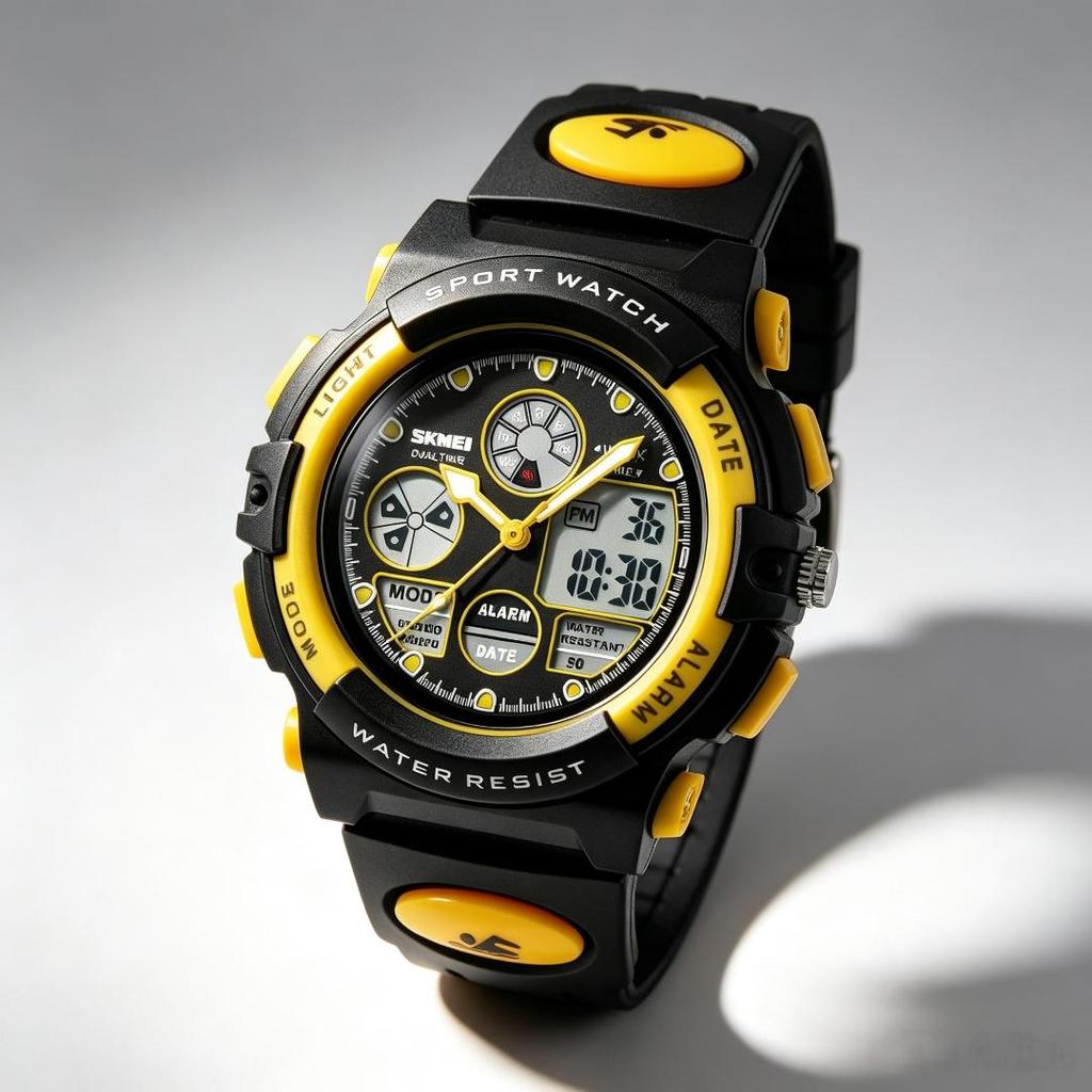 Kids Watch SKMEI Dual Movement School 50M Waterproof 1163