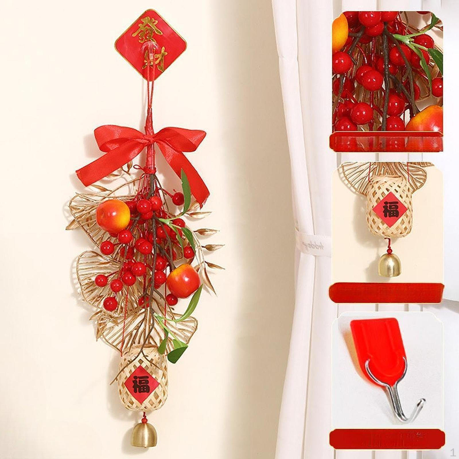 

Китайский год Подвесное украшение Набор материалов для DIY Поделки Талисман на удачу для офиса Apple