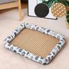 Pet Summer Mat Dog Cat Cooling Pad Moistureproof Rattan Wear Cat Mat Summer Cooling Pet Bed Quality Cool Cold 4 Size