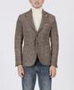 Panicale Beige Wool Check Jacket