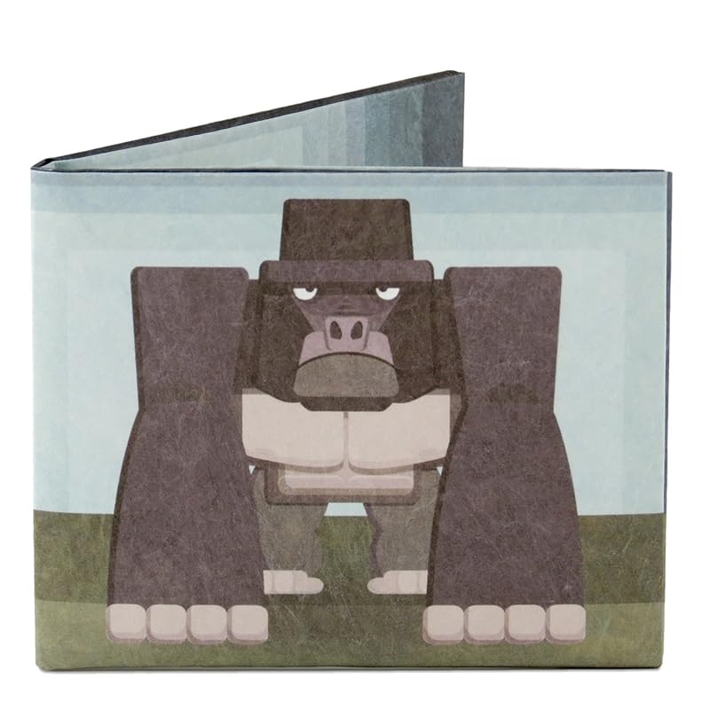

[Dynamity] mighty wallet lightweight wallet (Japanese genuine product) AC-SM1 angry gorilla