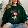 Funny Sarcastic Christmas Goose Probably Just Gonna Jingle Some of The Way I'm Tired Holiday Tracksuit Design Christmas Hoodyie