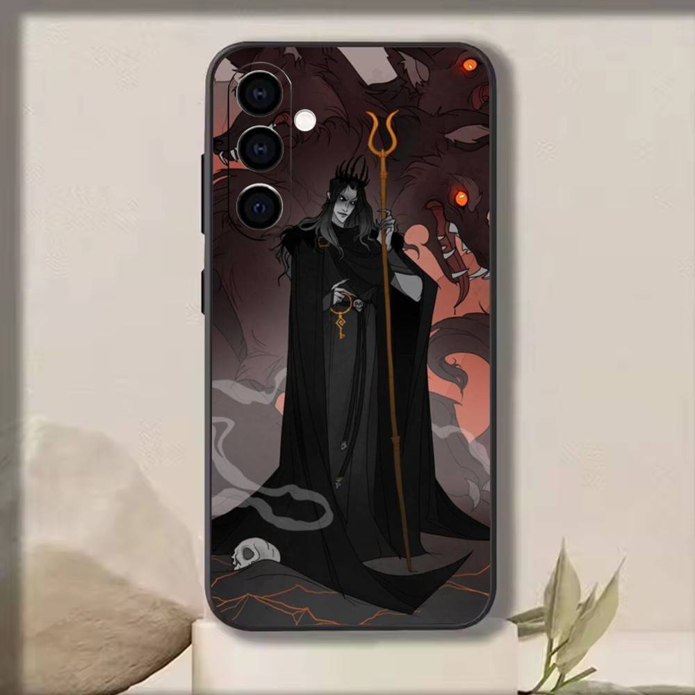 Hades Phone Case For Samsung Galaxy A73,A72,A71,A70,A53,A52,A51,Soft Silicone Black Cover
