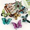 Simulated Butterfly Hair Claw Acrylic Colorful Ponytail Clip Elegant Big Hair Clip