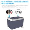 2pcs 6 Spot Flat Battery Terminals for XS Power M6 Standard Batteries(BOLT-USE-ONLY), Applicable to Car Audio, External Lighting