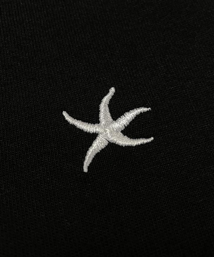 THE COLDEST MOMENT Tcm Starfish Layered T (Black)
