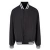 Build Your Brand Unisex Adult Lightweight Oversized Varsity Jacket