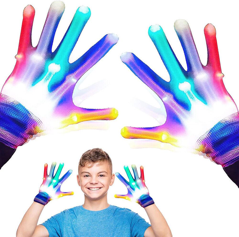 Halloween LED Flashing Gloves for Night Parties