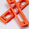 User Friendly Door Hinges Jig Set Portable Zinc Alloy Construction Convenient Accessory for Easy Installations Designs