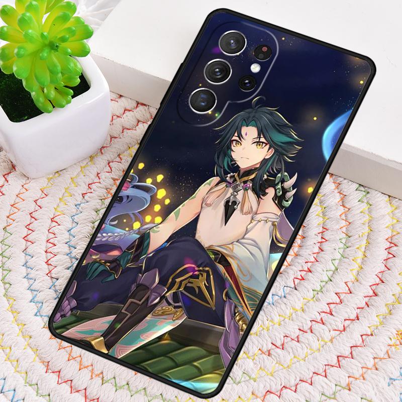 Genshin Impact Xiao Soft Silicone Phone Case For Samsung Galaxy Note 10 Pro S26 S25 S24 S23 S22 S21 Plus S25Ultra Capa Cover