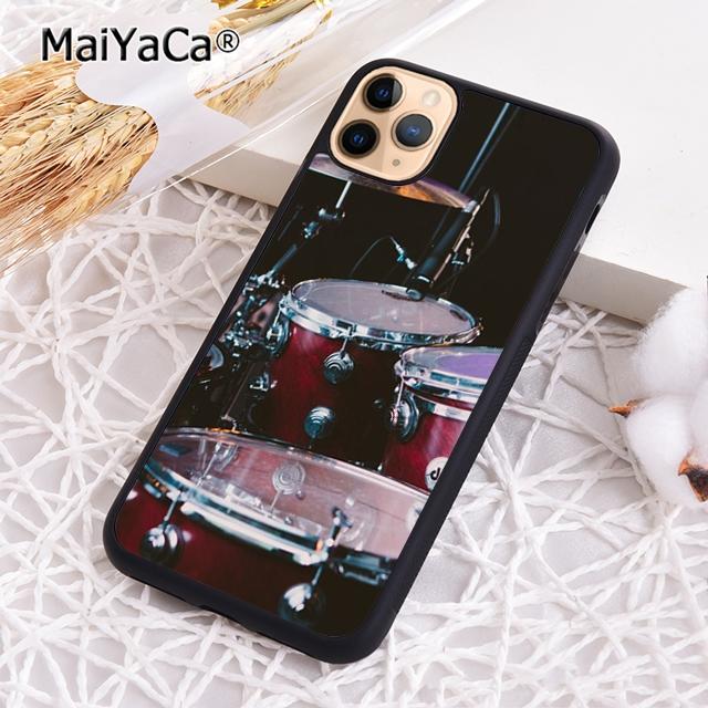 Musical Instrument Drum Phone Case For iPhone 17 Air 16 pro max 15 14 plus 12 13 plus Shell Cover coque