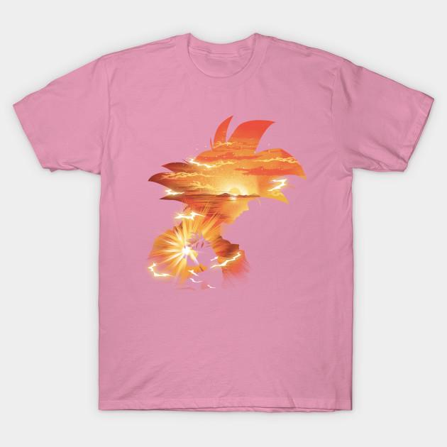T Shirt Women The First Super Saiyan Harajuku Print Kawaii Tshirt Summer Short Sleeve Female T-Shirt Top Tee