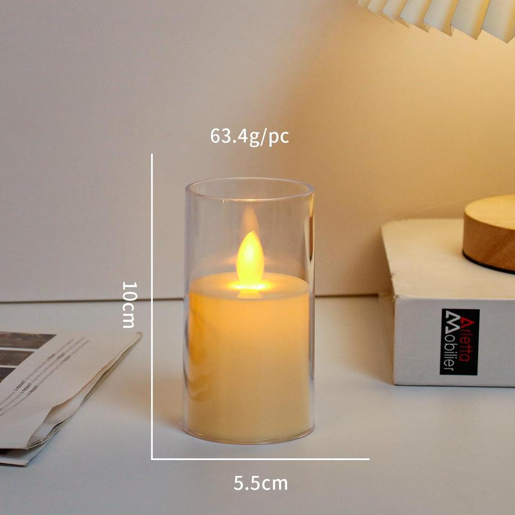 Candele LED Senza Fiamma - Oggetti di Scena per Decorazioni di Concerti, Feste e Vacanze