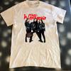 Das Warning BAND T-Shirt WEISS Herren Größe S-5XL BAUMWOLLE NEU104 Unisex T-Shirt