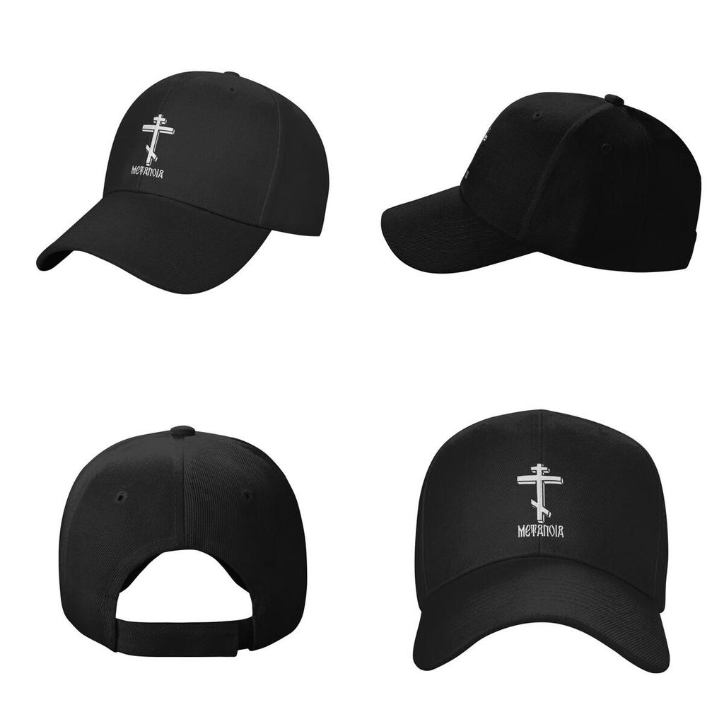 Eastern Orthodox Great Schema Golgotha Cross Metanoia Repent Cap Fashion Casual Baseball Cap Adjustable Hat Unisex Baseball Hats