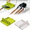 Plastic Spoon Spatula Holder Kitchen Storage Rack with Leak Proof Tray for Chopsticks  Soup  Spoon Baking  Tools  Organizer