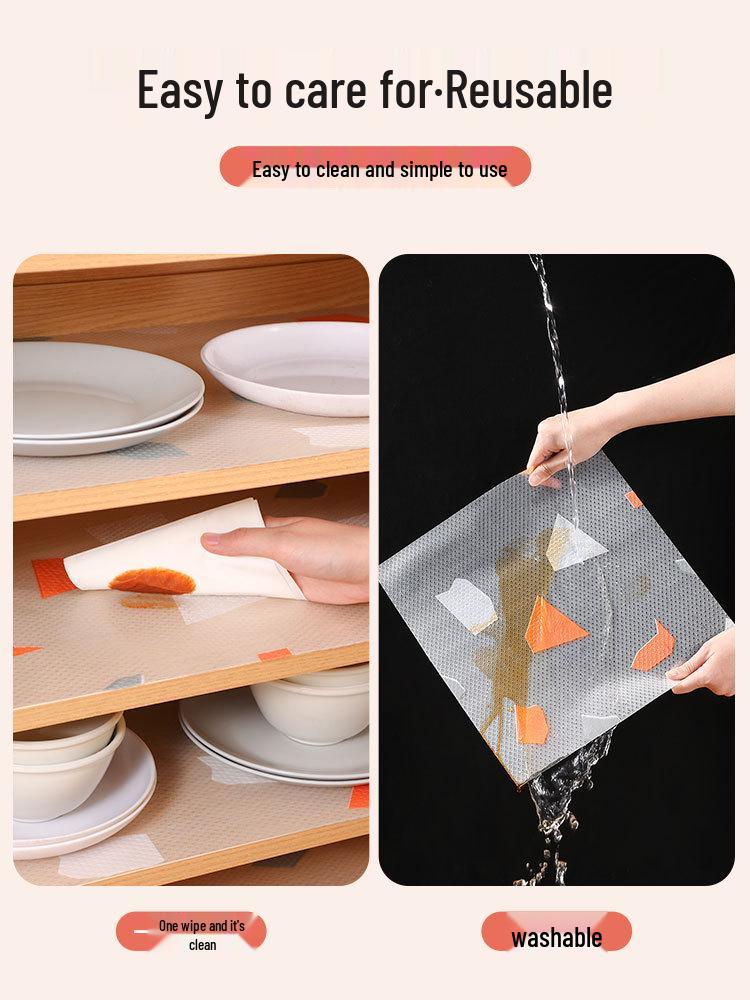 Waterproof Drawer and Cabinet Protection Pad: Anti-Dirty, Anti-Oil, and Moisture-Proof Liner for Kitchen and Wardrobe.