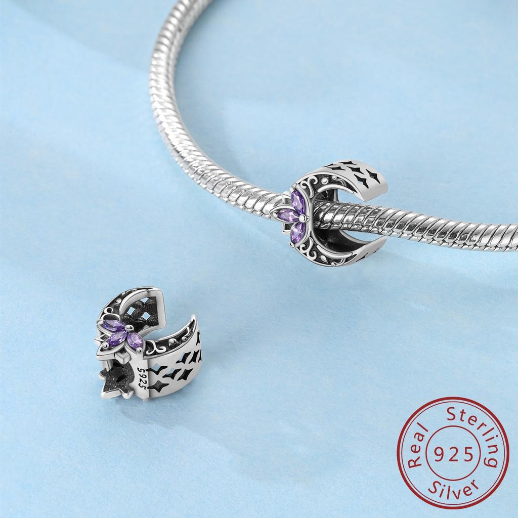 copper Charm Bead Charms Love Bees Butterfly Pink Gemstone Bead Charms Compatible With Authentic Bracelets Do It Yourself Women Fine Jewellery Gift