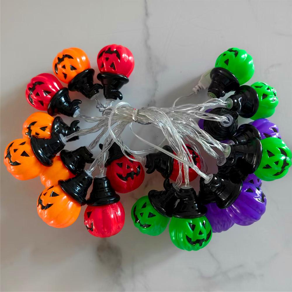 Pumpkin String Lights for Easter, Halloween, Christmas Room Decor RGB String Lights Indoor Lamps Outdoor Decor Lights