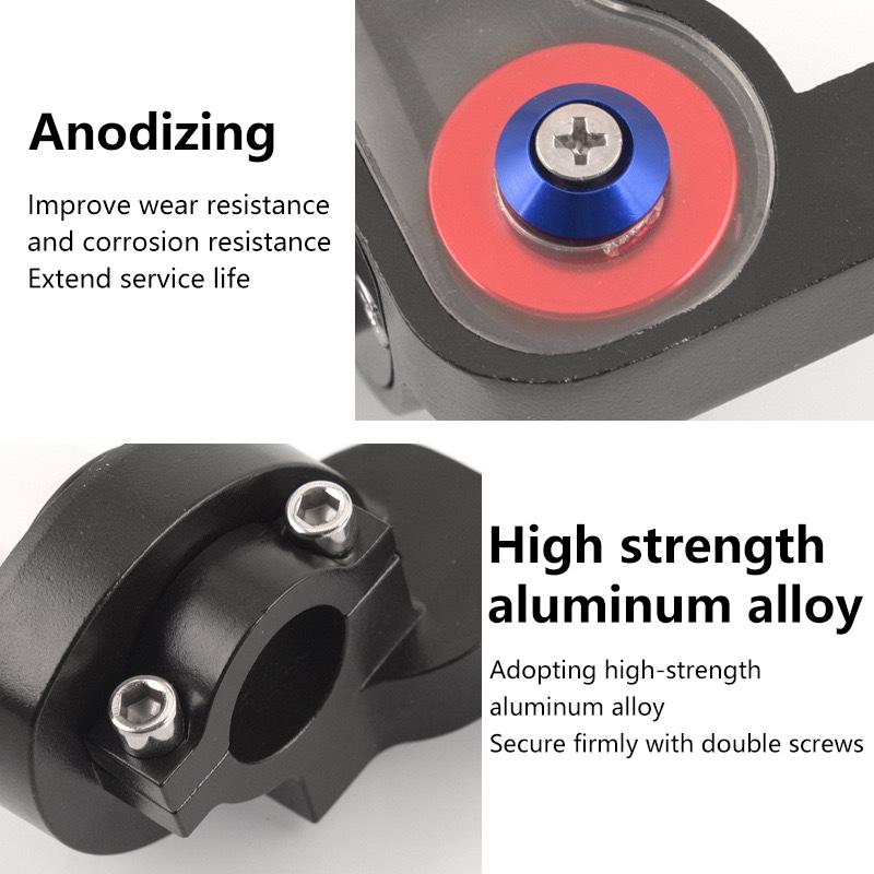 Punhos Acelerador para Motocicleta Acelerador de Giro Rápido 1/4 de Volta Punho Acelerador de Giro Rápido Para Motos de Terra Pit Bikes Motocross Peça Acessórios