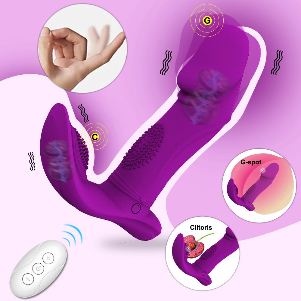 Frauen Drahtlose Fernbedienung Vibrator Weiblichen Dildo G-punkt Stimulator Tragbare Panty Vibratoren Sex Spielzeug für Paare Erwachsene