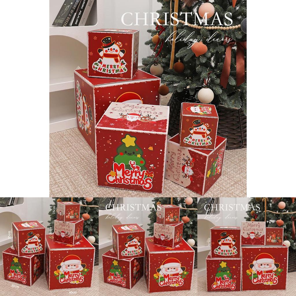 Christmas Day Calendar Candy Box With European Style Design For Festive Gift Giving