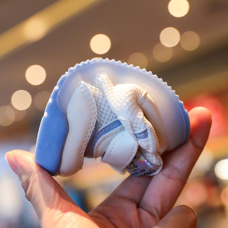 Children's Shoes Baby Soft Sole Sports Shoes Walking Shoes, Spring Autumn Mesh Fabric Anti Slip Casual Shoes for Boys Girls Kids