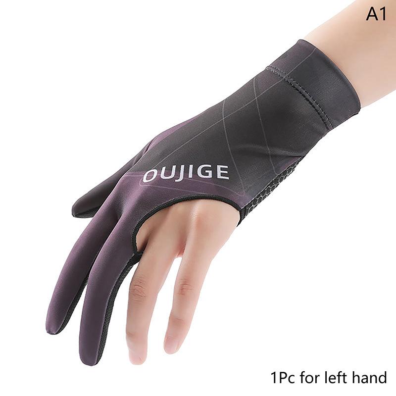 1Piece Billiards Glove Snooker Billiard Glove Non Slip Stickers Elasticity Billiard Training Gloves Accessories