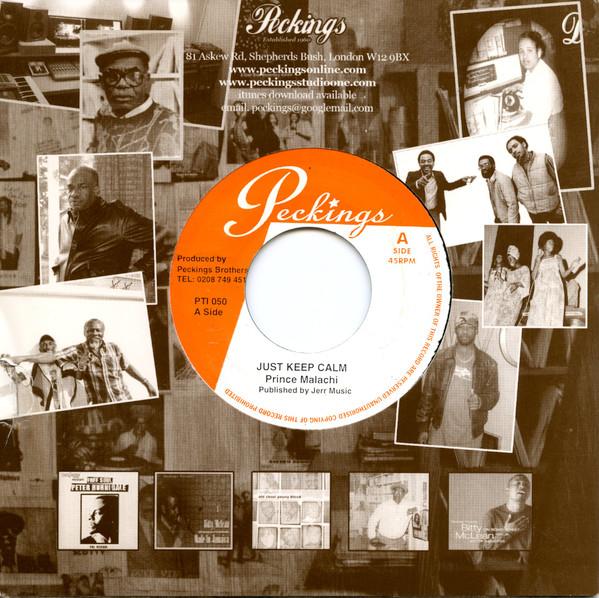 

7inch Record PRINCE MALACHI BUNNY LIE LIE Just Keep Calm Dear God PTI050 Peckings Record 2008 UK Reggae Ska Dub Used