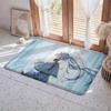 Anime Frieren: Beyond Journey's End Floor Mat Eco  Flannel Doormat Non Slip Odorless Indoor Floor Rug Soft Short Plush Home Mat