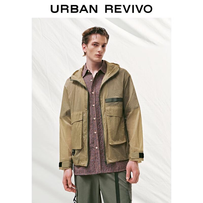 

UR Men s Summer Casual Multi-Pocket Jacket L