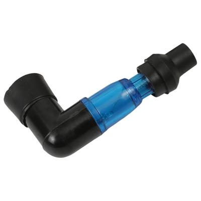 90 Degree Flickering Spark Plug Cap, High Performance 90 Degree Spark Plug Resistor Cap
