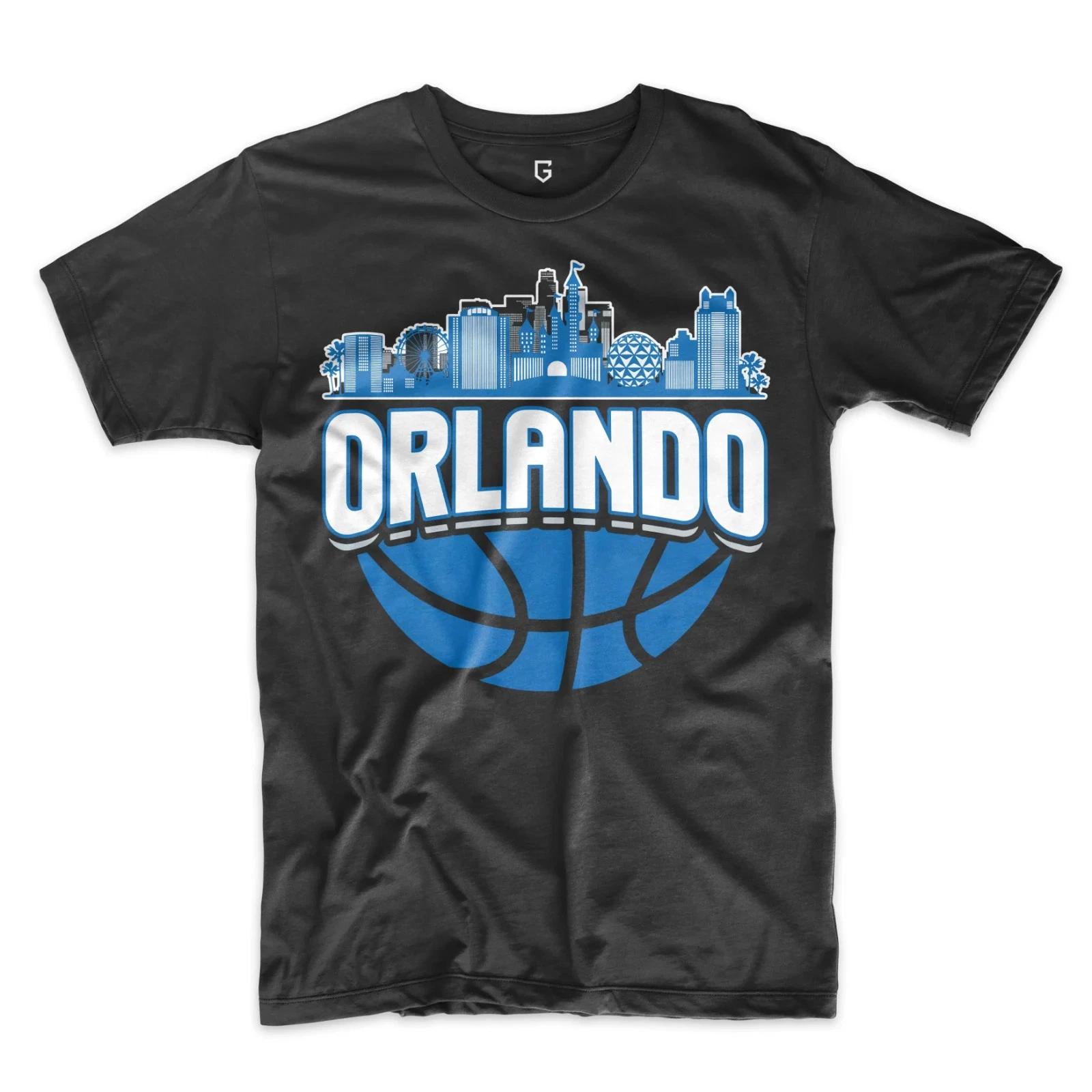 Orlando Basketball Skyline Men s T-Shirt XXXL