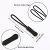 5/10/20PCS Zipper Head Extension Cord Tags Pulls Slider Cord Rope Puller Ends Lock Zip Clip Buckle for Bag Outdoor