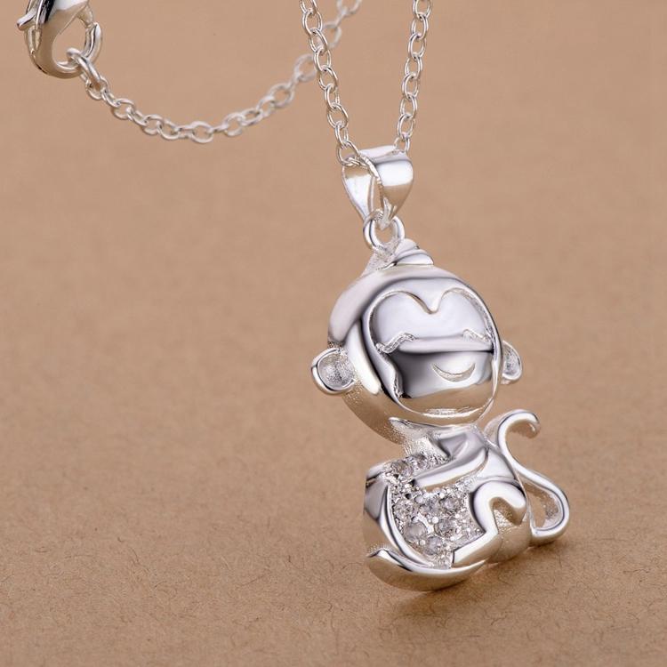 wholesale SAY silver plated Fashion jewelry Necklace pendant WN1731Good product