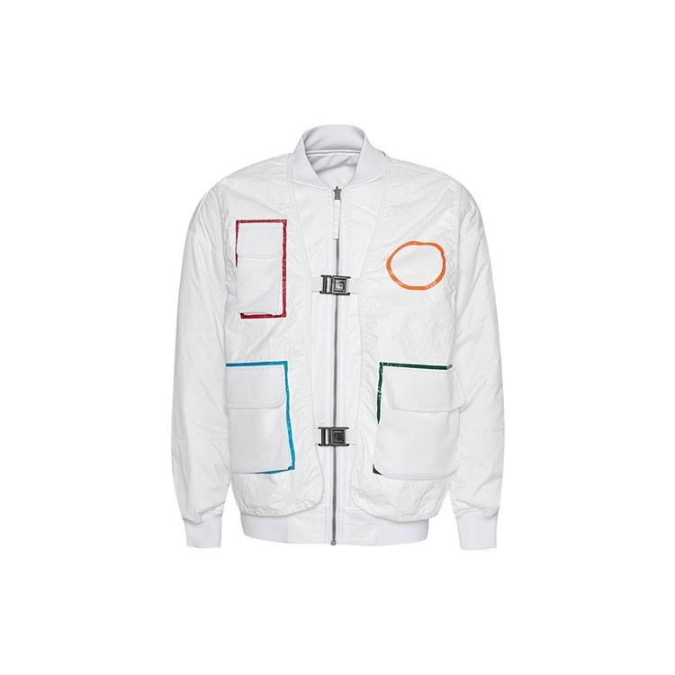 Converse CNY Padded Outerwear Jacket Asia Sizing White Men s 10019771-A02 M