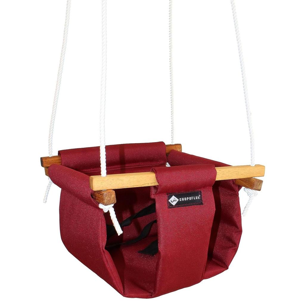 Huśtawka dla dzieci, huśtawka dla niemowląt wisząca do wewnątrz i na zewnątrz.