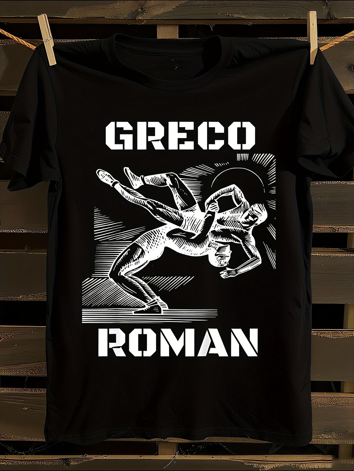 Greco Roman Wrestling Graphic T-shirt XXXXL