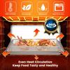 Air Fryer Tray Replacement for Cuisinart TOA-60 TOA-65 TOA-70 Toaster Air Fryer Convection Oven, 12.2*11'' Non-stick Mesh Air Fryer Stainless Steel